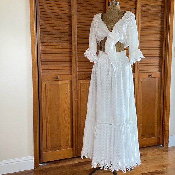 Spell | Daisy Chain Maxi Skirt | M - Picture 9 of 16